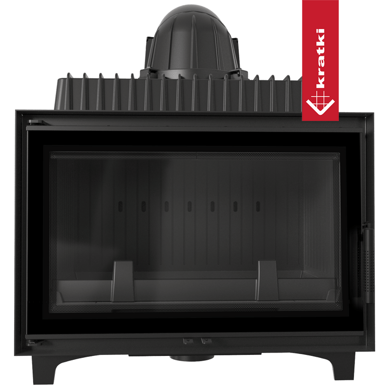Kamineinsatz Gusseisen KRATKI FRANEK DECO 14 kW Ø 200