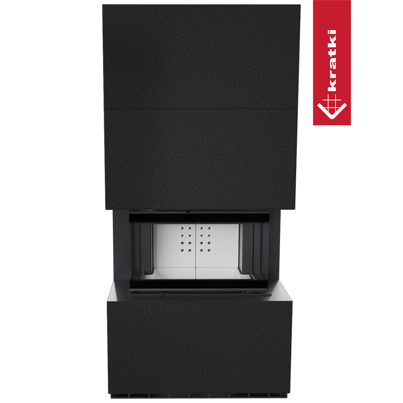Kamineinsatz KRATKI NBC 7kW Modular Zimbabwe Nero