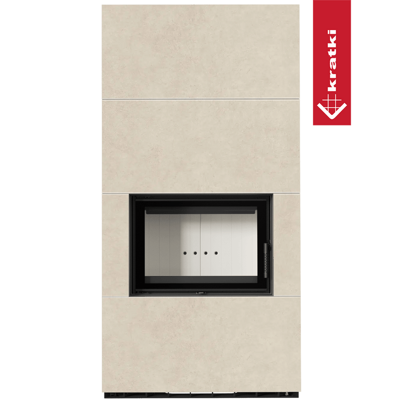 Kaminbausatz KRATKI FLOKI BOX 8 kW Ø 160 Quarzsinter FOKOS SALE