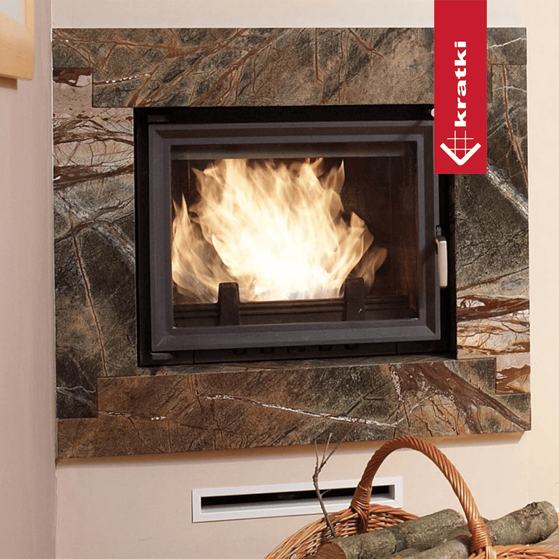 Wasserführender Kamineinsatz KRATKI MAJA 8 kW Ø 180