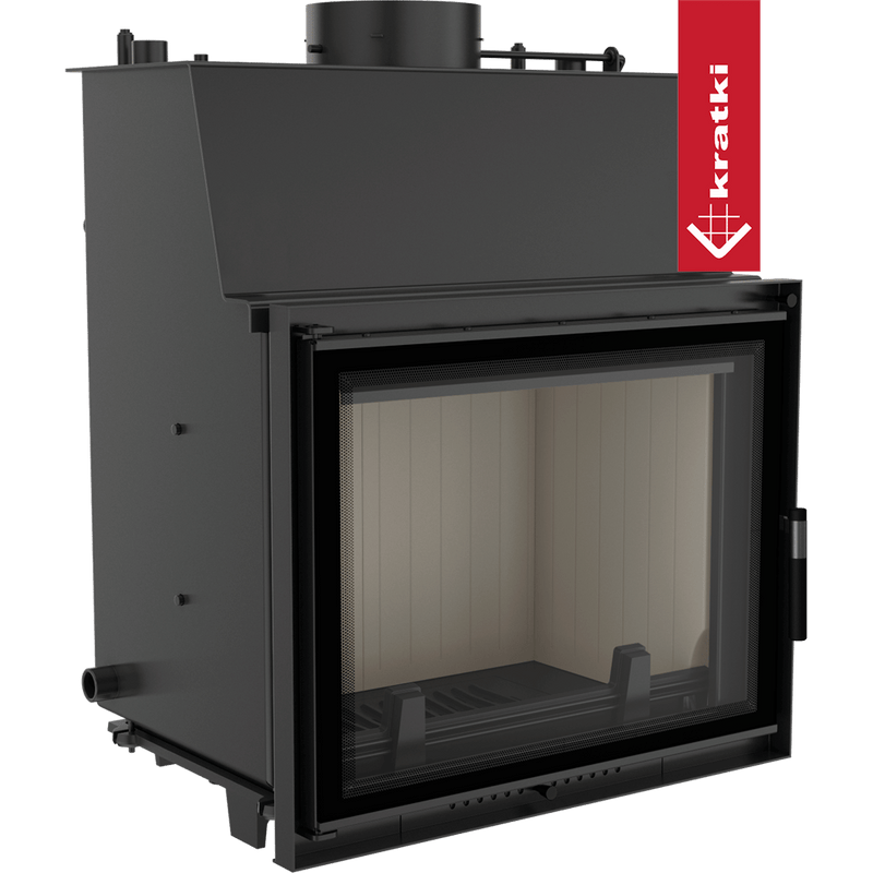 Wasserführender Kamineinsatz KRATKI AMELIA DECO 15 kW Ø 220