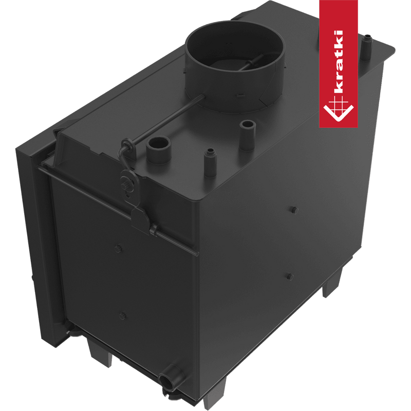 Wasserführender Kamineinsatz KRATKI MAJA DECO 8 kW Ø 180