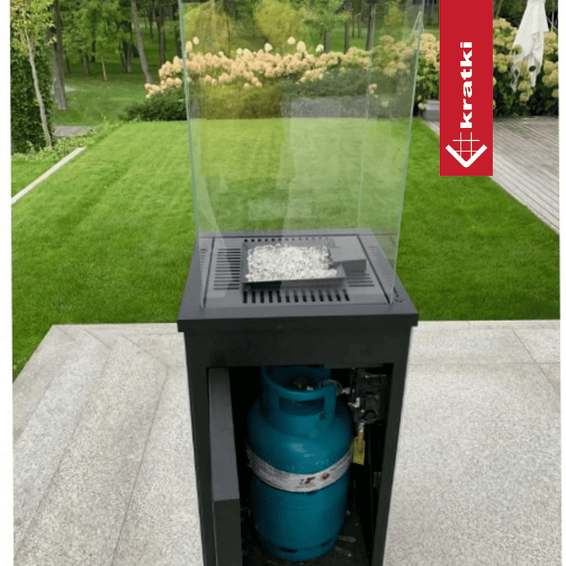 Terrassenheizer Patio Mini Quarzsinter Fokos Sale manuelle Steuerung 8,2kW