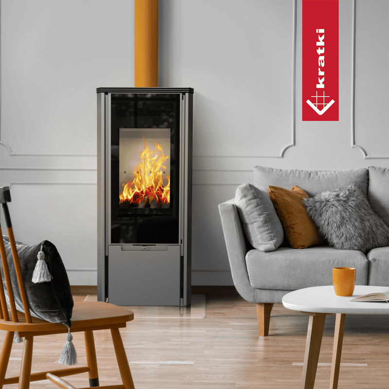 Kaminofen auf Propangas KRATKI AB ENYO Ø 100/150 4,2 kW