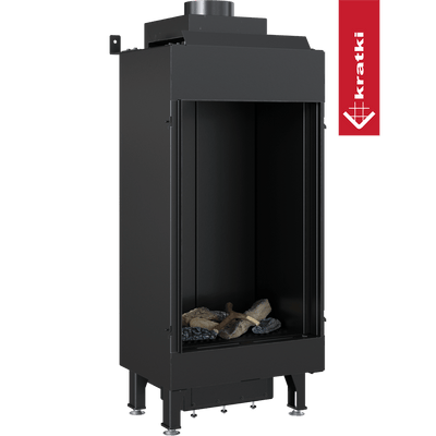 Gaskamin KRATKI LEO 68 Vorderseite Propan Butan Ø 100/150 4,1 kW
