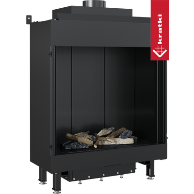 Gaskamin KRATKI LEO 62 Vorderseite Propan Butan Ø 100/150 5,6 kW