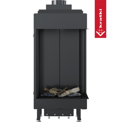 Gaskamin KRATKI LEO 45 / 68 rechts Propan Butan Ø 100/150 4,1 kW