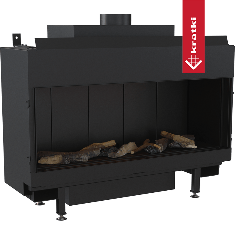 Gaskamin KRATKI LEO 100 Vorderseite Propan Ø 100/150 8,2 kW