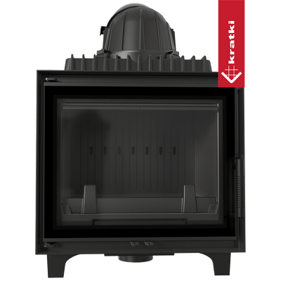 Kamineinsatz Gusseisen KRATKI FRANEK DECO 10 KW Ø 180