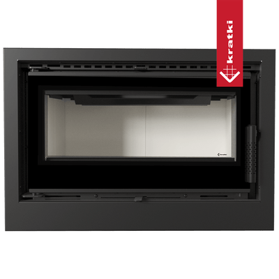 Kamin-Kassette KRATKI ARKE 70 8 kW Ø 150 mit Türfeder