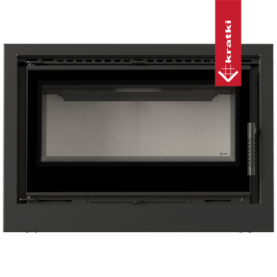 Kamin-Kassette KRATKI ARKE 75 8 kW Ø 150 mit Türfeder