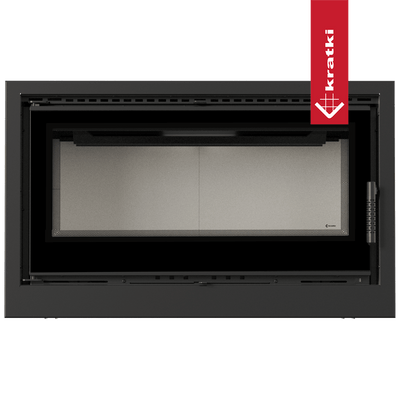 Kamin-Kassette KRATKI ARKE 95 14 kW Ø 200 mit Türfeder
