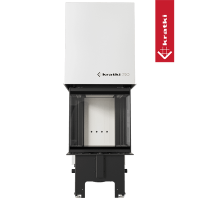 Kamineinsatz KRATKI REGNOR 500/500 7 kW Ø 200 3 seiten glas