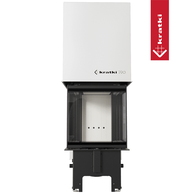 Kamineinsatz KRATKI REGNOR 500/500 7 kW Ø 200 3 seiten glas