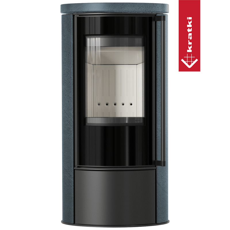 KRATKI ERIK Ø150 5,5 kW Keramikofen SERPENTINO mit Keramikabdeckung