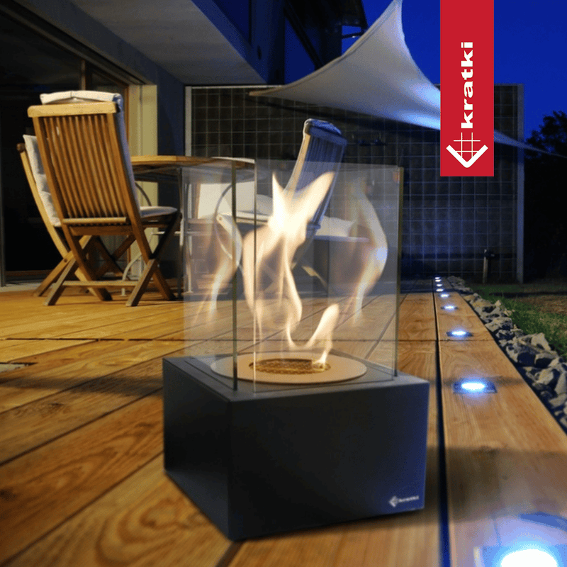 Standkamin Ethanol TANGO 1 schwarz