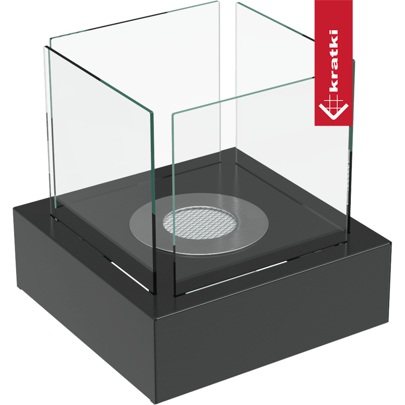Standkamin Ethanol TANGO 3 schwarz TÜV