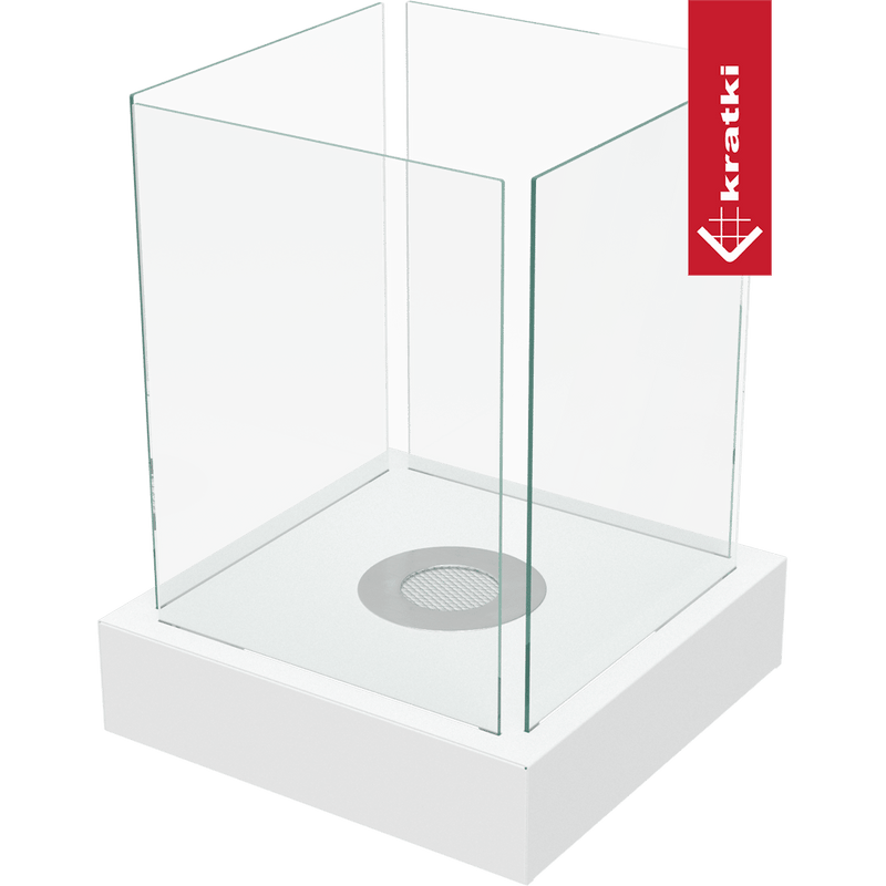Standkamin Ethanol TANGO 4 weiß TÜV