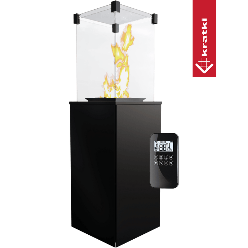 Terrassenheizer Patio Stahl automatische Steuerung 8,2kW