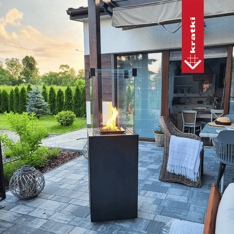 Terrassenheizer Patio Mini Stahl manuelle Steuerung 8,2kW
