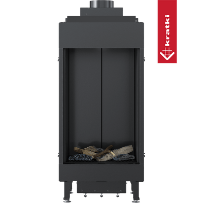 Gaskamin KRATKI LEO 68 Vorderseite Erdgas Ø 100/150 5,5 kW