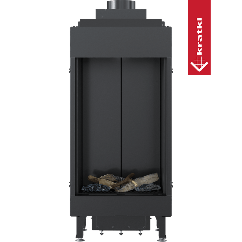 Gaskamin KRATKI LEO 68 Vorderseite Erdgas Ø 100/150 5,5 kW