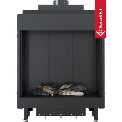 Gaskamin KRATKI LEO 62 Vorderseite Erdgas Ø 100/150 8 kW