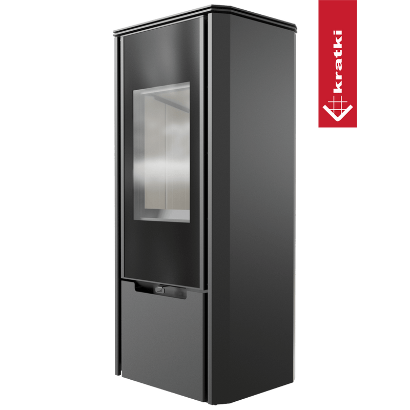 Kaminofen aus Stahl KRATKI ENYO Ø 150 8 kW