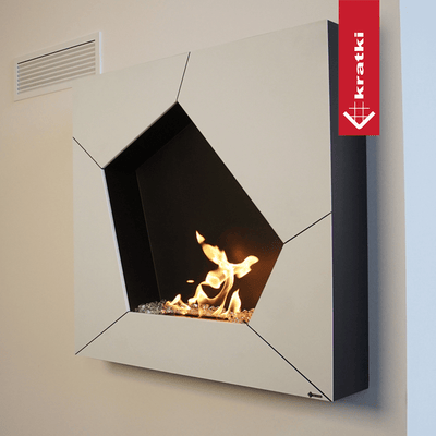Wandkamin Bioethanol BALL TÜV