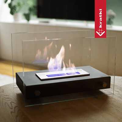 Tischkamin Bioethanol HOTEL MINI weiß TÜV