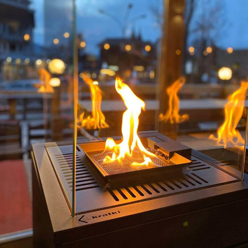 Terrassenheizer Patio Mini Quarzsinter Cal Antra automatische Steuerung 8,2kW