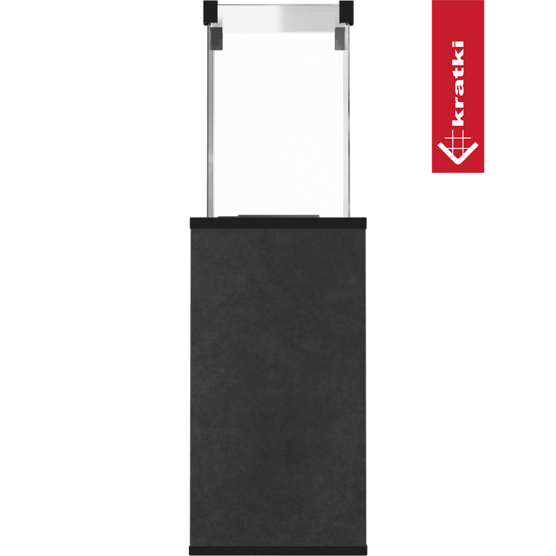 Terrassenheizer Patio Mini Quarzsinter Blend Nero manuelle Steuerung 8,2kW
