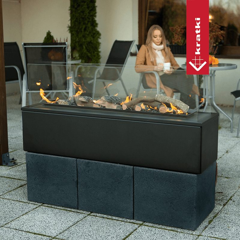Terrassenheizer Patio Horizontal automatische Steuerung 17,5kW