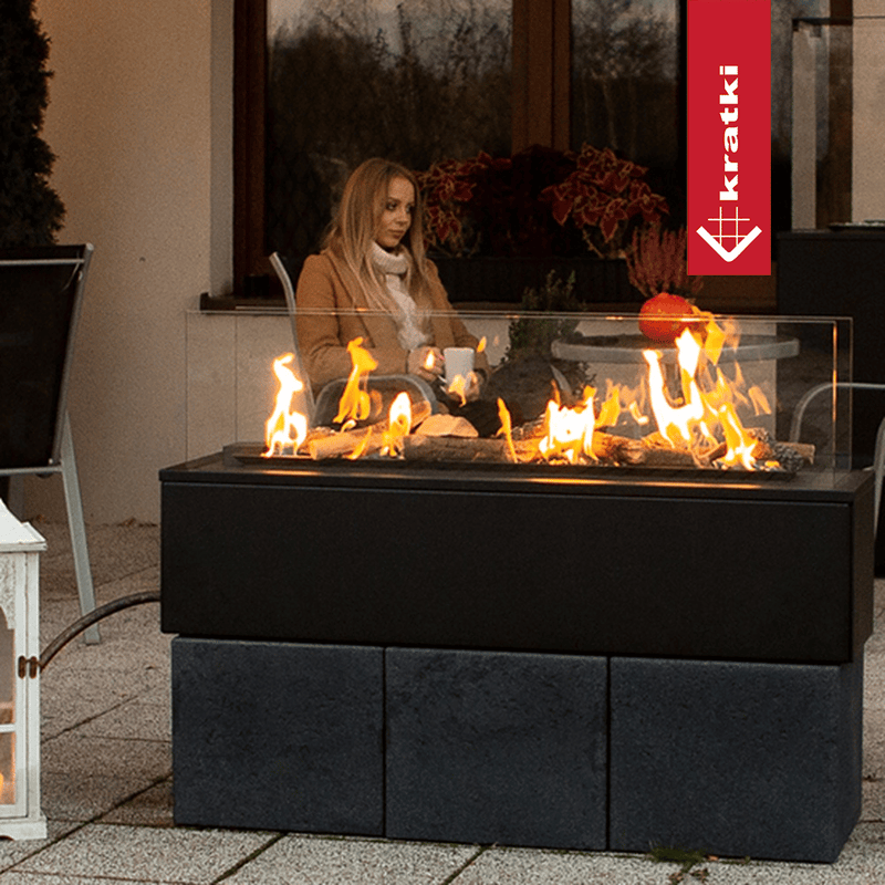 Terrassenheizer Patio Horizontal manuelle Steuerung 17,5kW