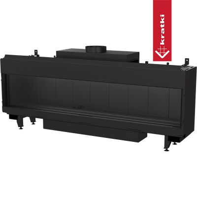 Gaskamin KRATKI LEO 200 Vorderseite Propan Ø 130/200 12,5 kW